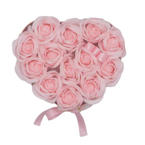 13 Pink Soap Roses-2