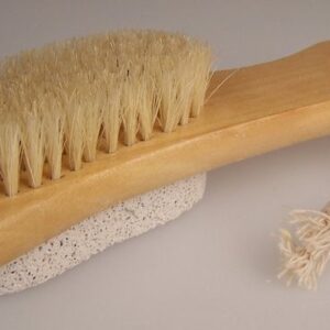 Brosse à dos de pierre ponce