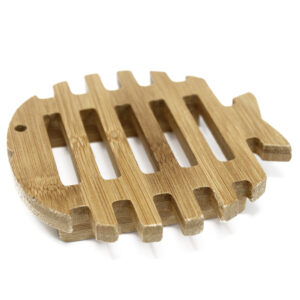 Wooden Soap Fish Shape Dishes