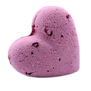 Love Heart Bath Bombs 70g - Ylang & Rose