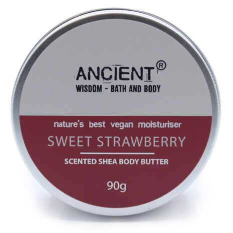 Strawberry Scented Shea Butter - Sweet Strawberry