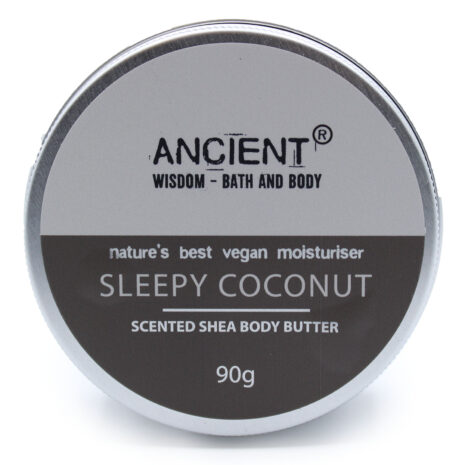 Coconut Scented Shea Butter 90g - Sleepy Coconut