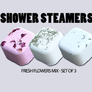 Set de douche à vapeur (80g) - Mélange de fleurs fraîches