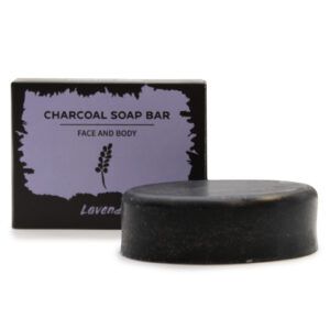 Charcoal Face Soap With Lavender