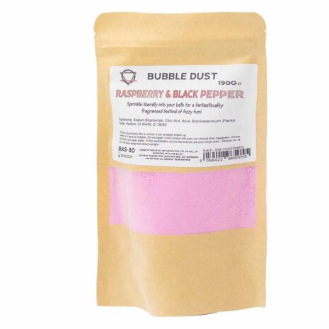 Raspberry & Black Pepper Bath Flakes 200g