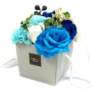 Cadeaux en savon Fleurs bleues-2