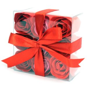 9 Red Roses Soap Flower