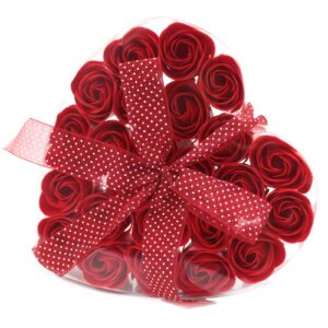 24 Red Soap Roses Bouquet