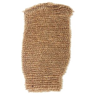 Brown Snug Jute Mitt