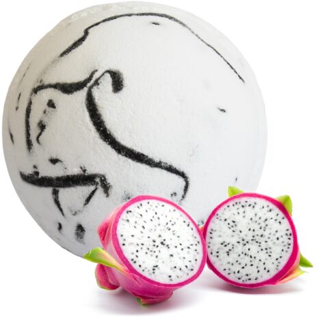 Coconut Dragon Fruit Bath Bombs