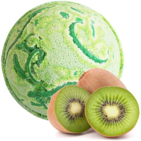 Coconut Kiwi Fruit Bath Bombs