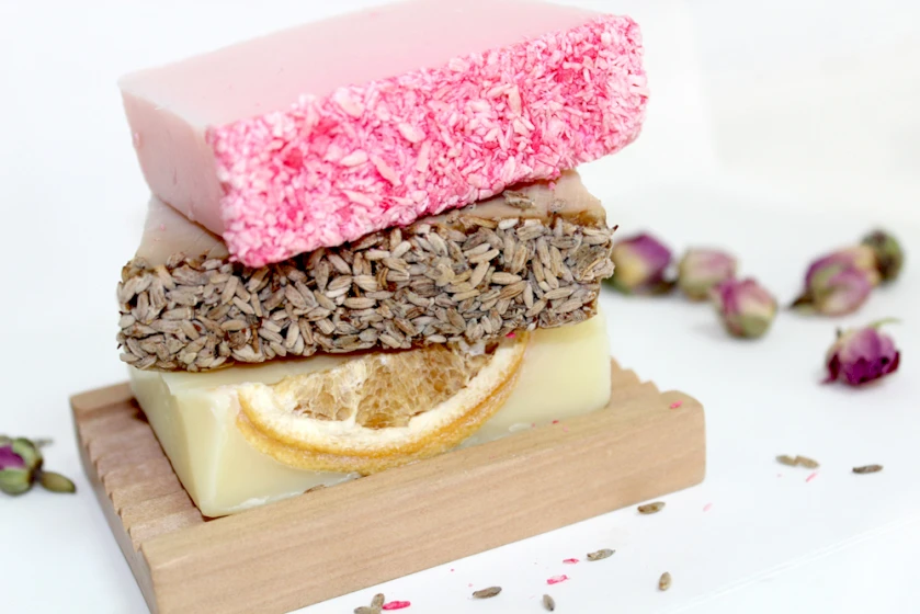 Handcrafted Wild Soap Slices