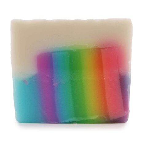 Pain de savon multicolore