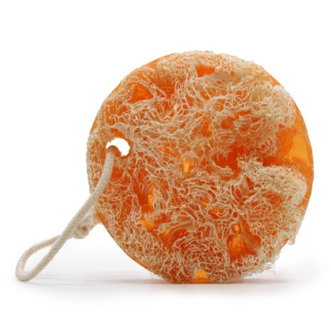 Grapefruit Soap on a Rope