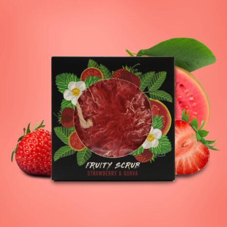 fruity-scrub-strawberry-guava-flavor