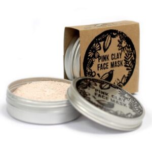 Vegan Facial Cleanser Pink Clay Mask