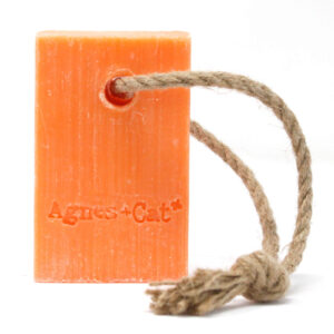 clementine vegan soap