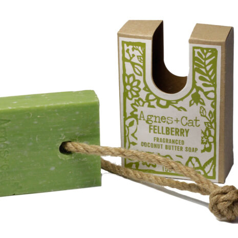 fellberry vegan soap on a rope-2
