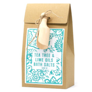 tea tree & lime oils bath salts