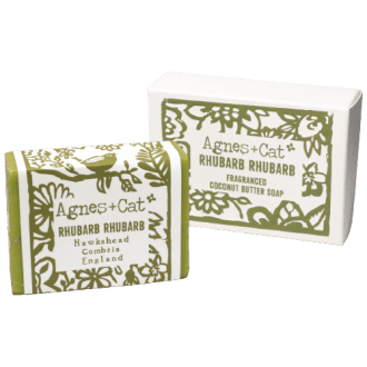 Rhubarb Handmade Vegan Bar Soap